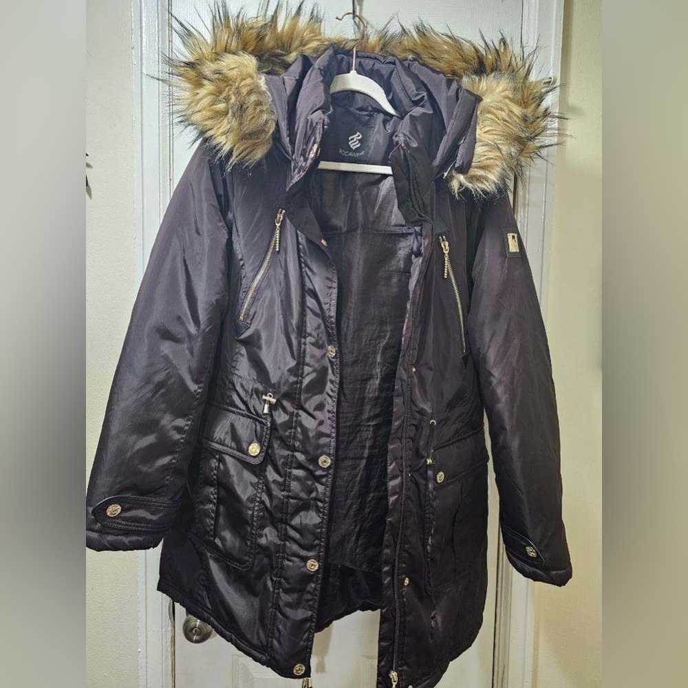 Rocawear purple winter coat